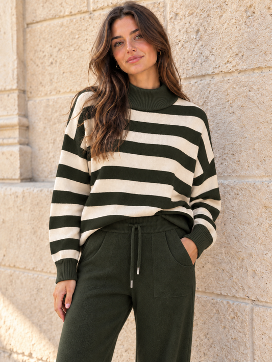 CONJUNTO DE PUNTO CUELLO SUBIDO