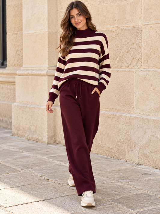 CONJUNTO DE PUNTO CUELLO SUBIDO