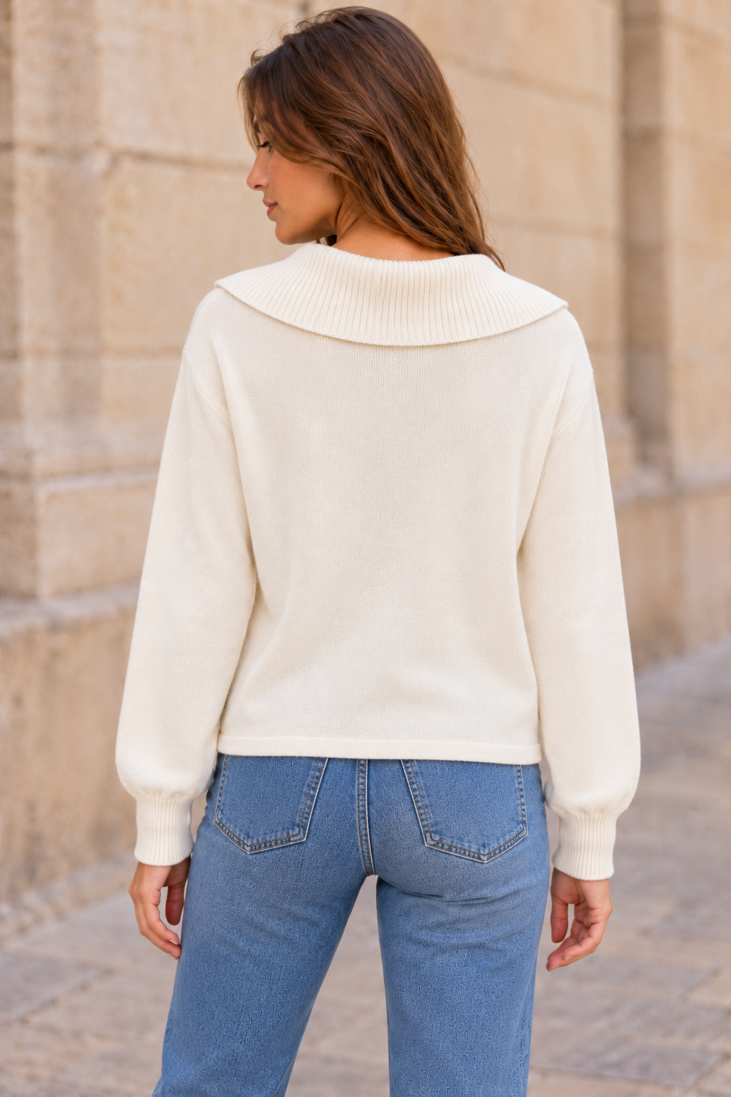 CHAQUETA CUELLO SUBIDO CON CREMALLERA