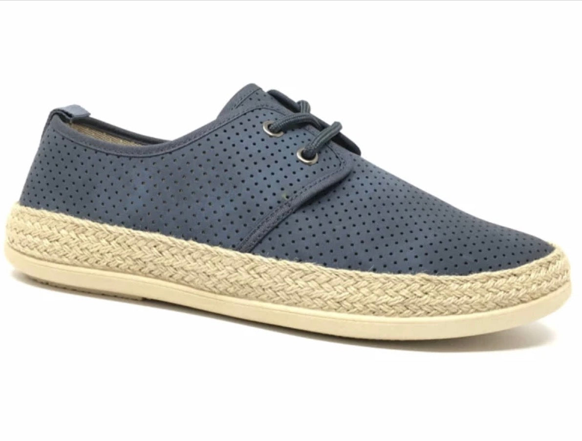 ZAPATILLA MARINERA ESPARTO AZUL MARINO