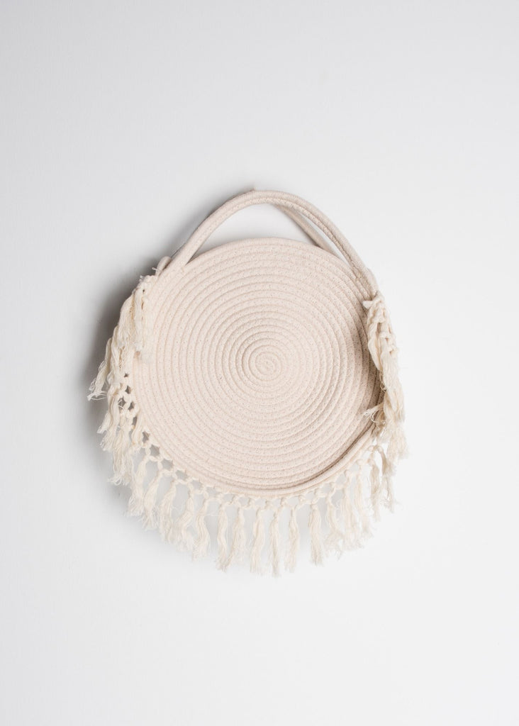 Bolso cesta redondo