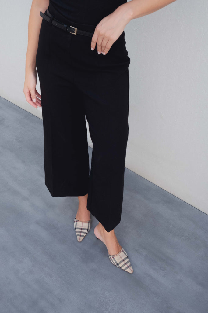 PANTALÓN CULOTTE CINTURÓN
