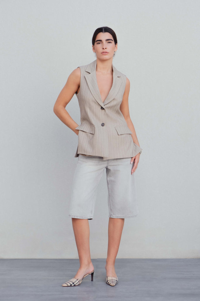 BERMUDA DENIM OVERSIZE