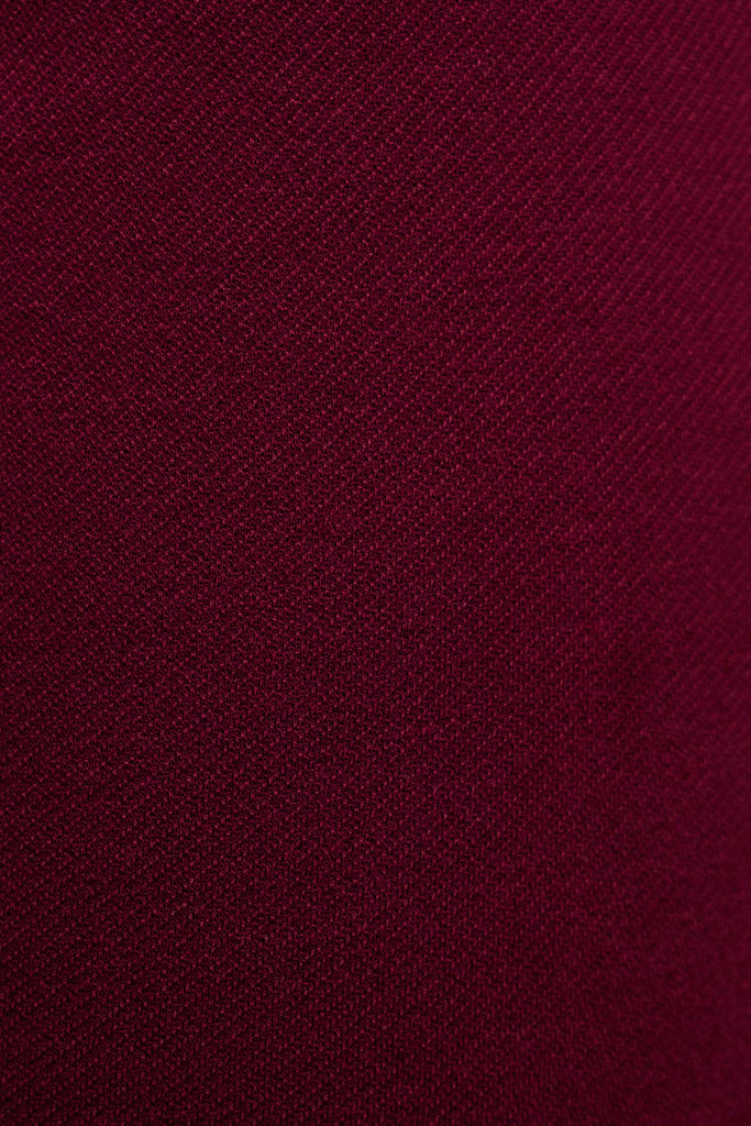 TOP CHALECO PUNTO TEXTURA BURDEOS