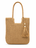 BOLSO RAFIA XL TAUPE