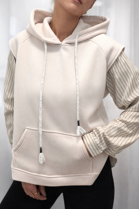 SUDADERA EFECTO CAMISA