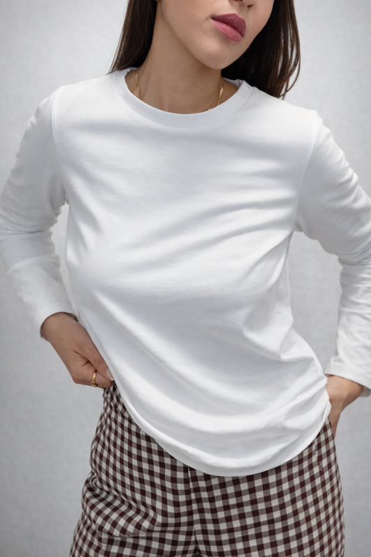 CAMISETA BASICA BLANCA