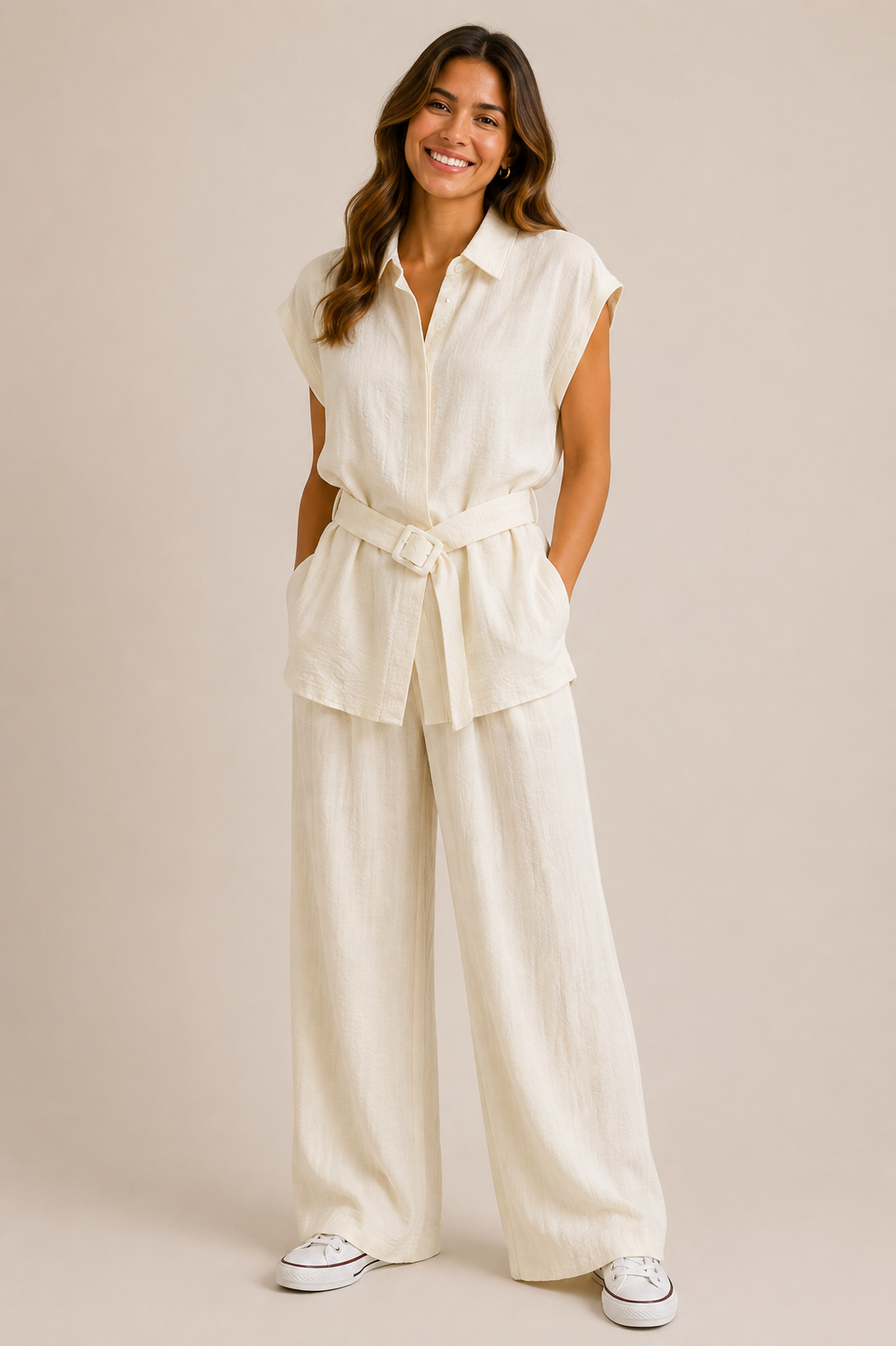 CONJUNTO DE CHALECO Y PANTALÓN