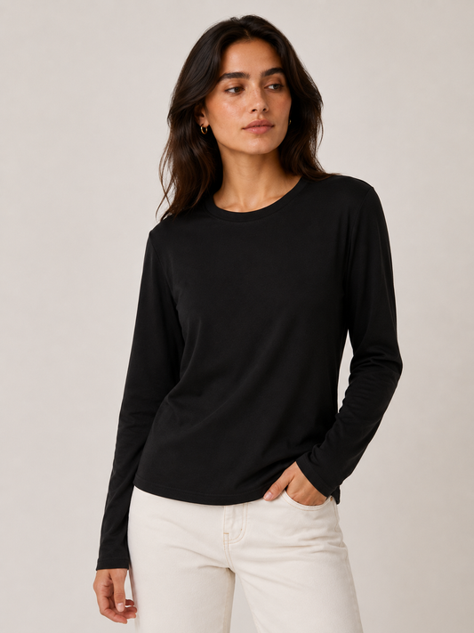 CAMISETA BASICA MANGA LARGA