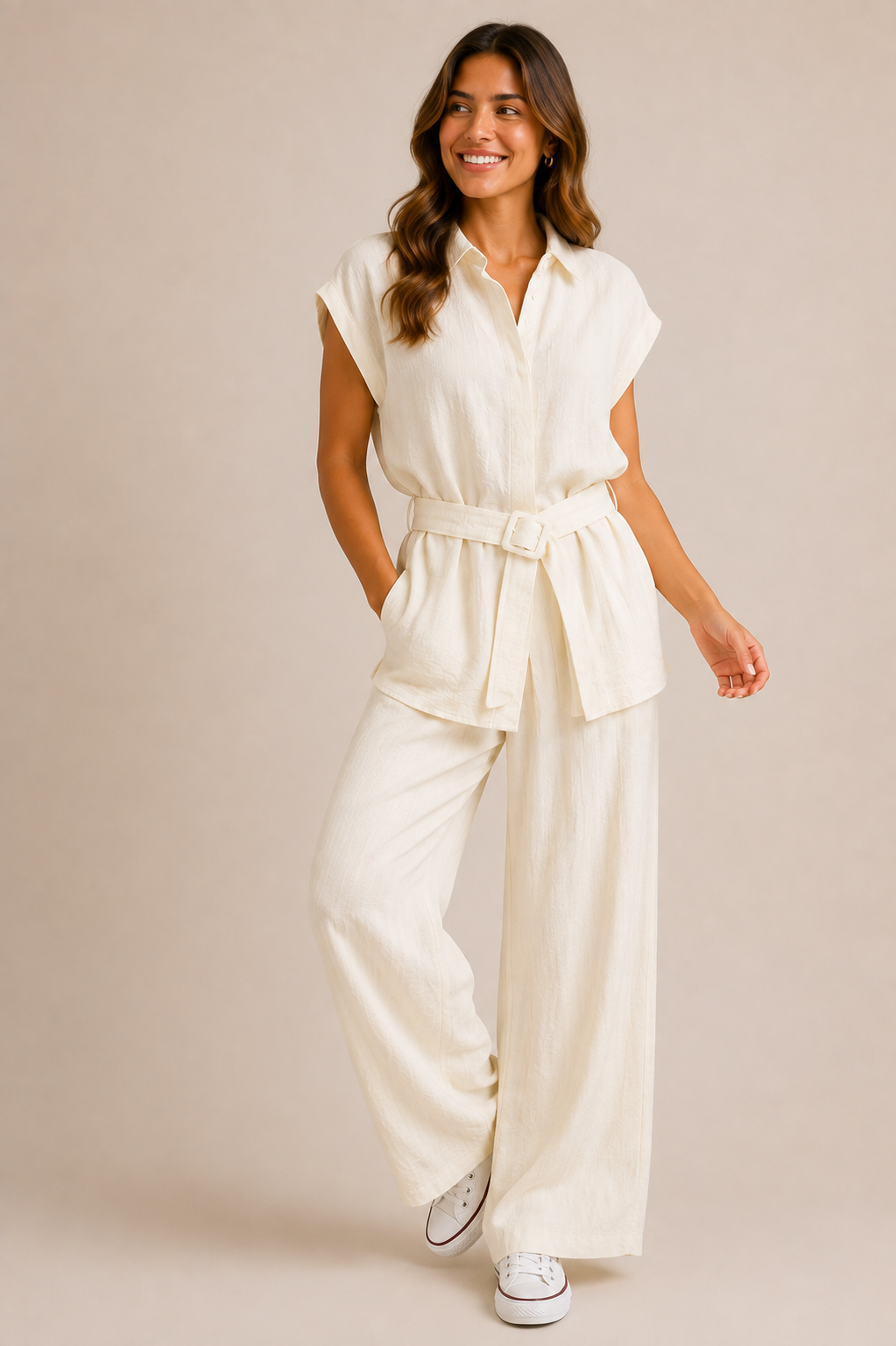CONJUNTO DE CHALECO Y PANTALÓN
