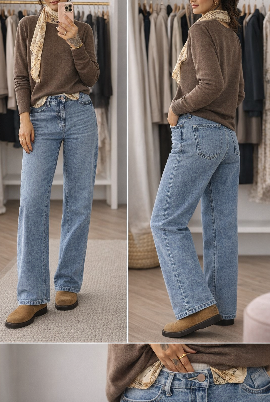 JEANS WIDE LEG