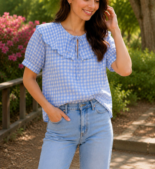 BLUSA CUADROS VICHY