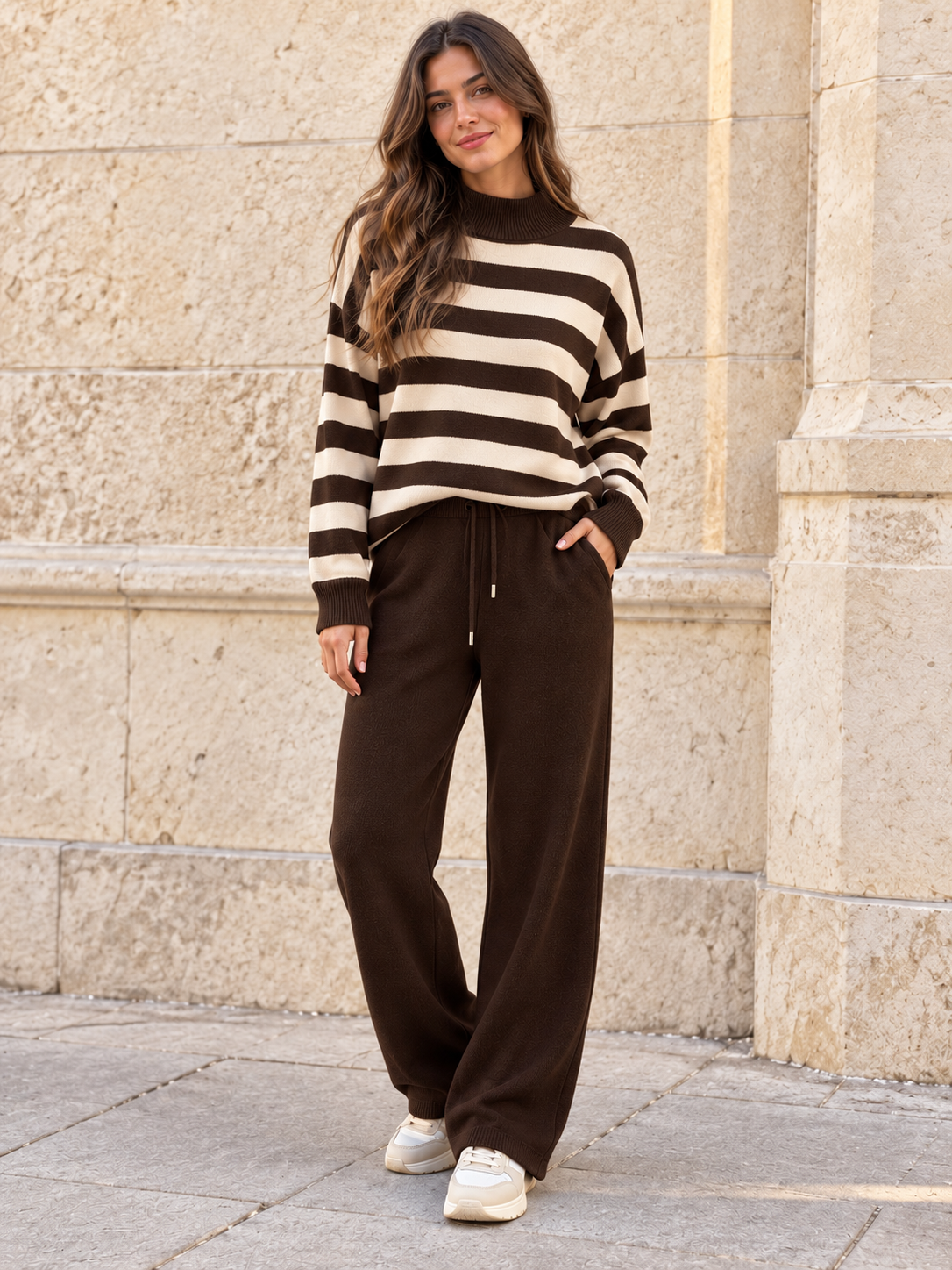 CONJUNTO DE PUNTO CUELLO SUBIDO