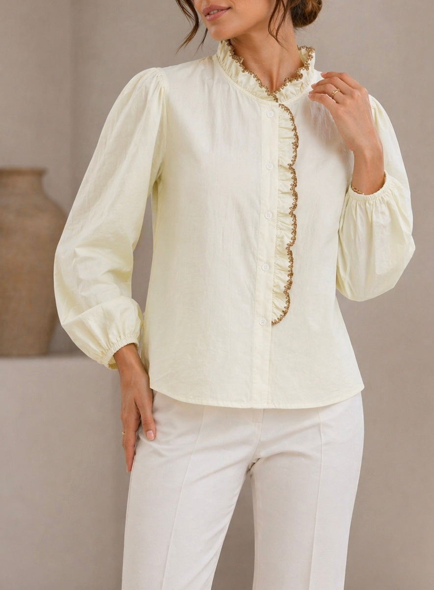 BLUSA NINA AMARILLO