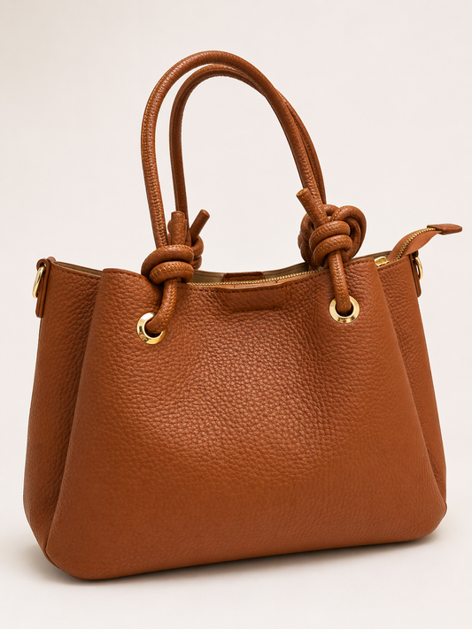 BOLSO EN TONO MARRÓN