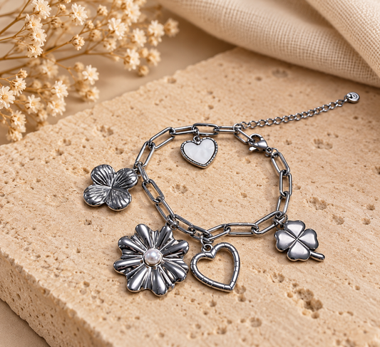 Pulsera flores