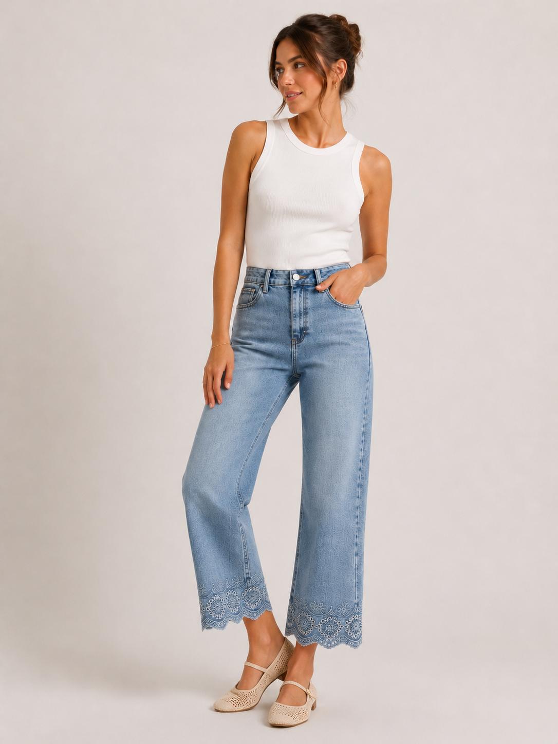 JEANS BORDADOS