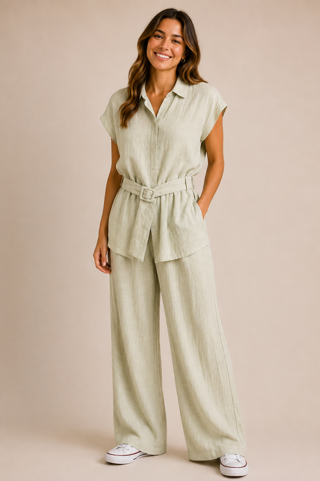 CONJUNTO DE CHALECO Y PANTALÓN