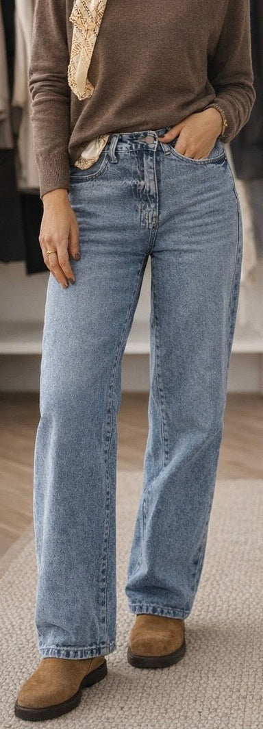 JEANS WIDE LEG