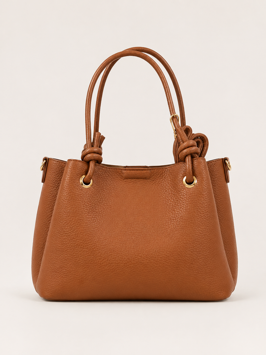BOLSO EN TONO MARRÓN