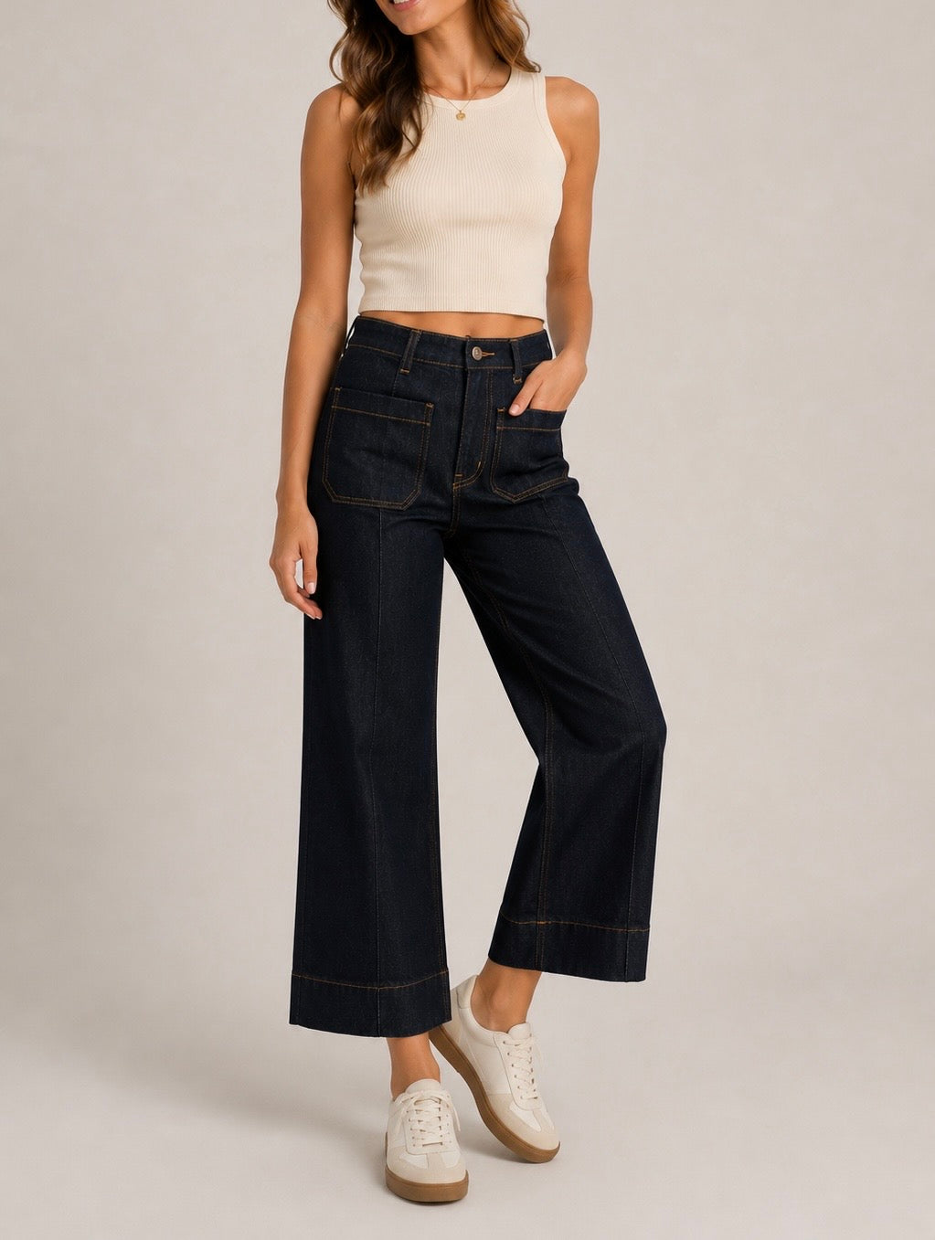 JEANS BOLSILLOS DELANTEROS