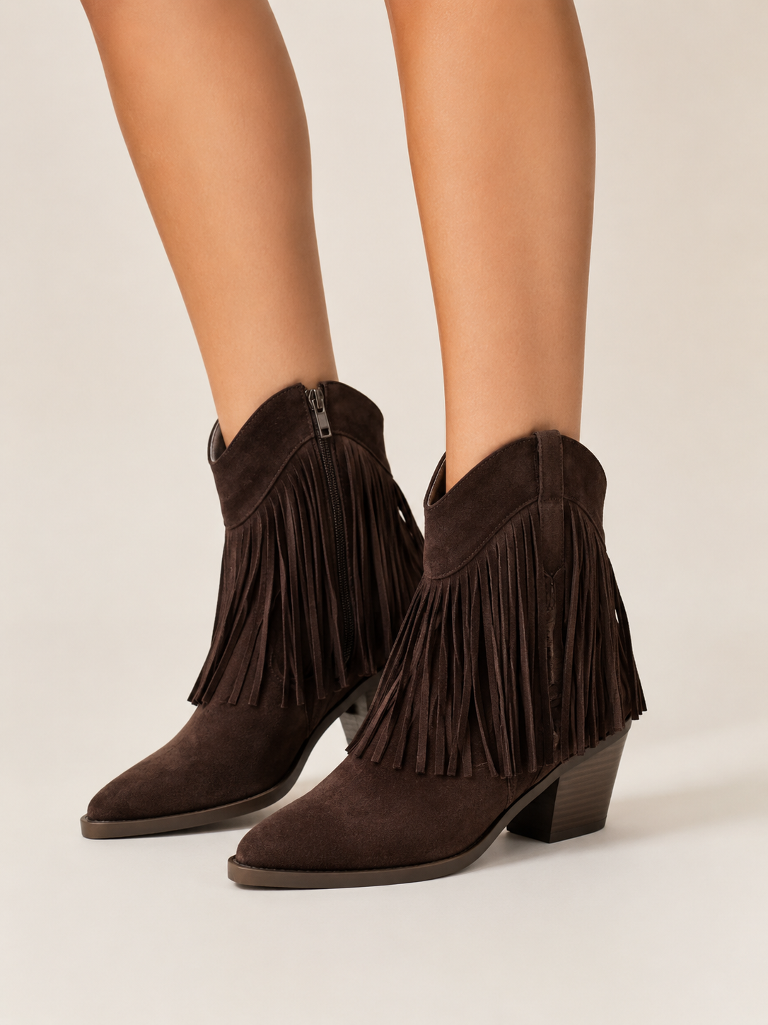 BOTAS COW CON FLECOS