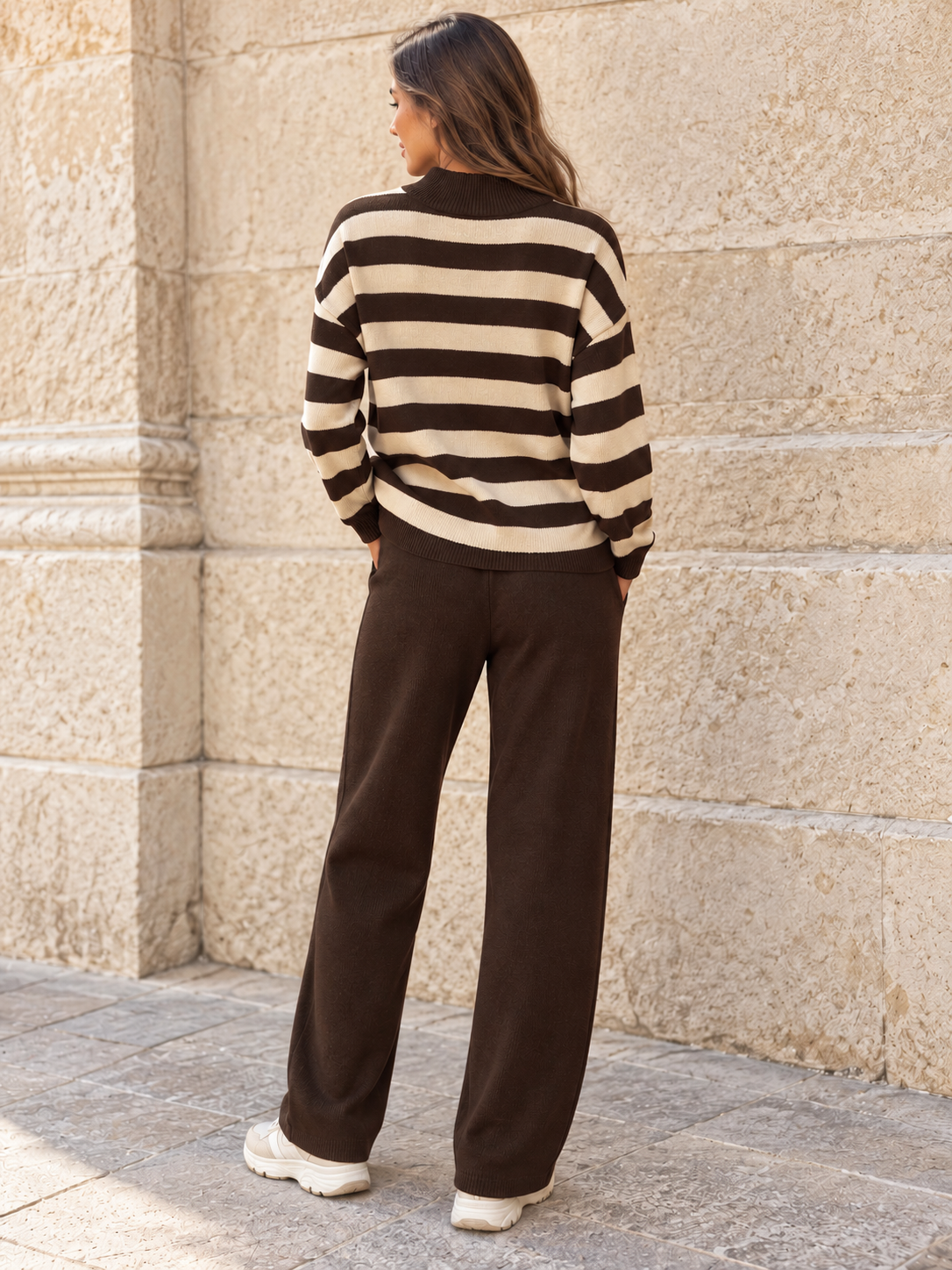 CONJUNTO DE PUNTO CUELLO SUBIDO