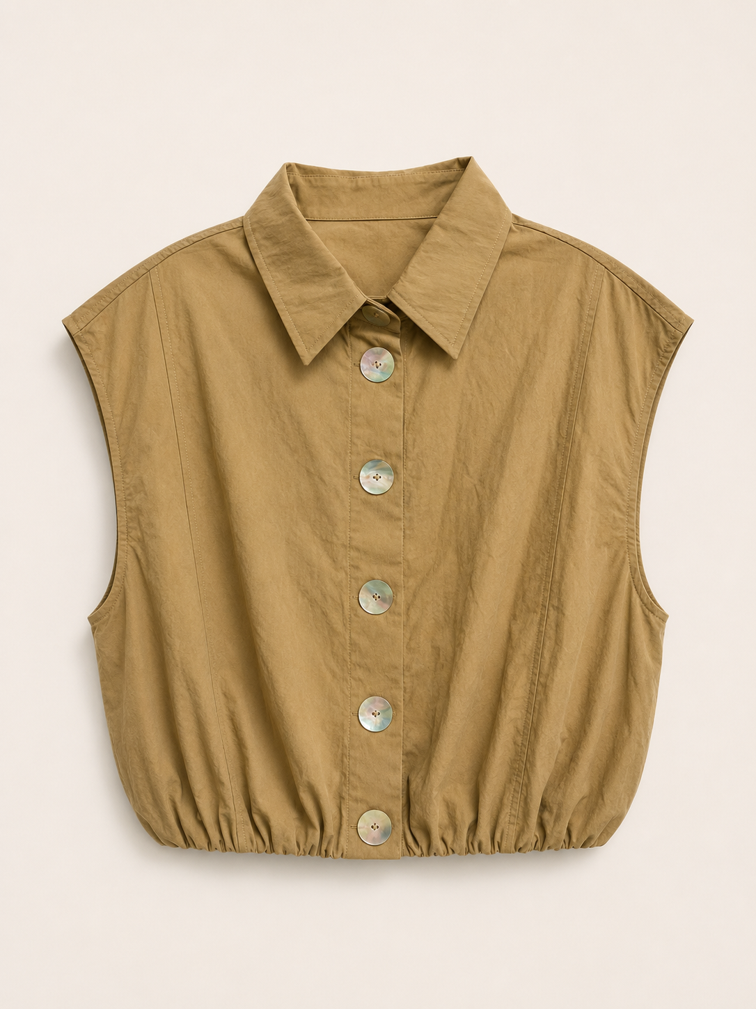 TOP CHALECO BOTONES