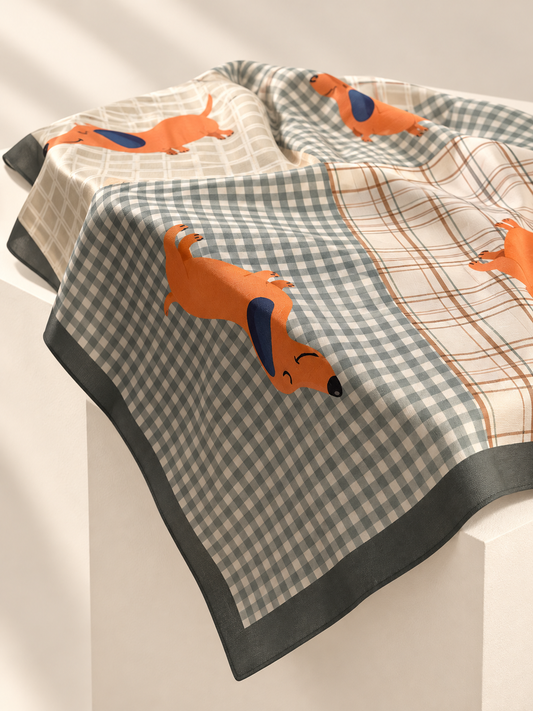 PAÑUELO CORTO  ESTAMPADO