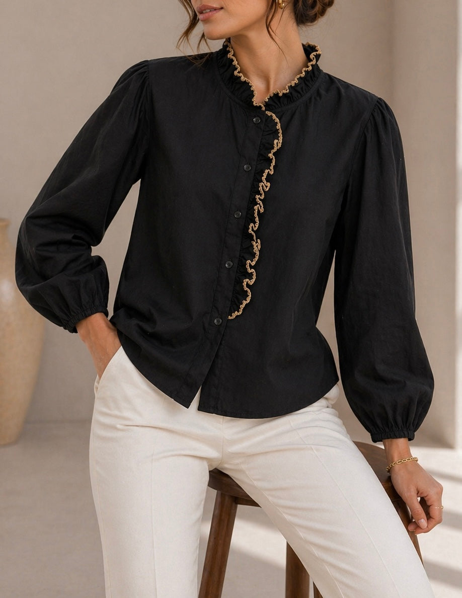 BLUSA NINA NEGRO