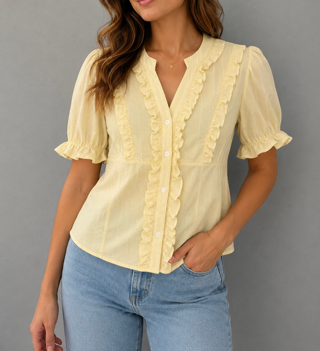 BLUSA LUNA AMARILLO