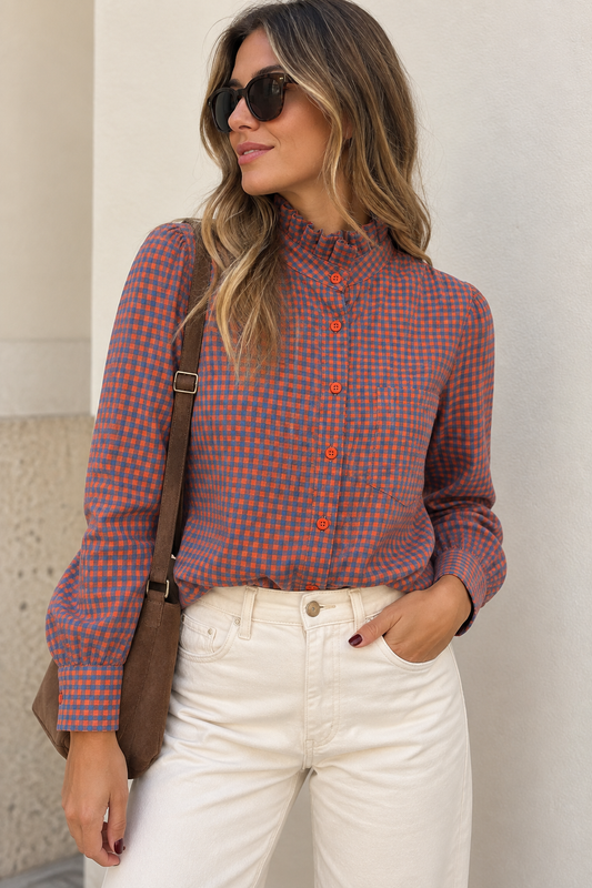 BLUSA CUADROS