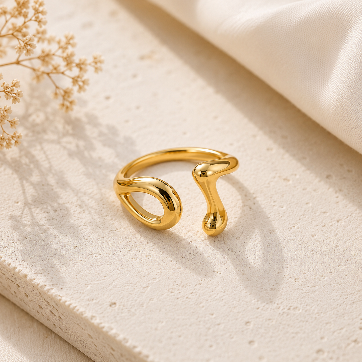 ANILLO LUNA DORADO