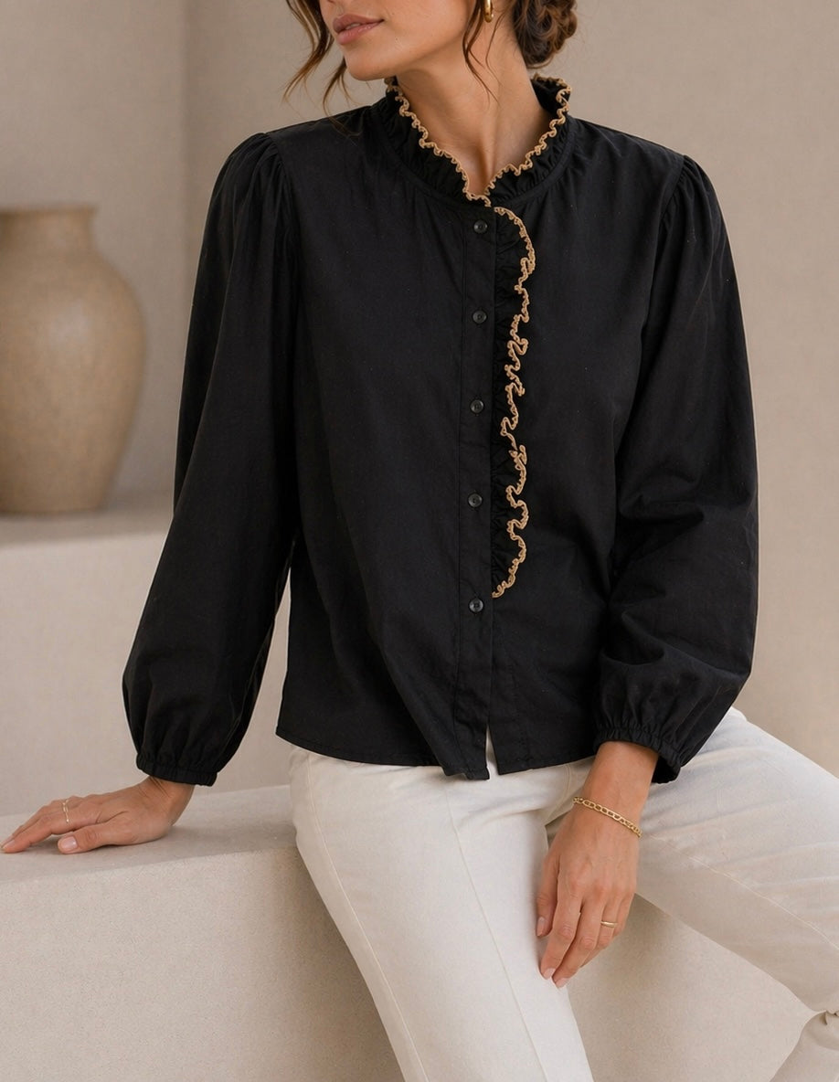 BLUSA NINA NEGRO