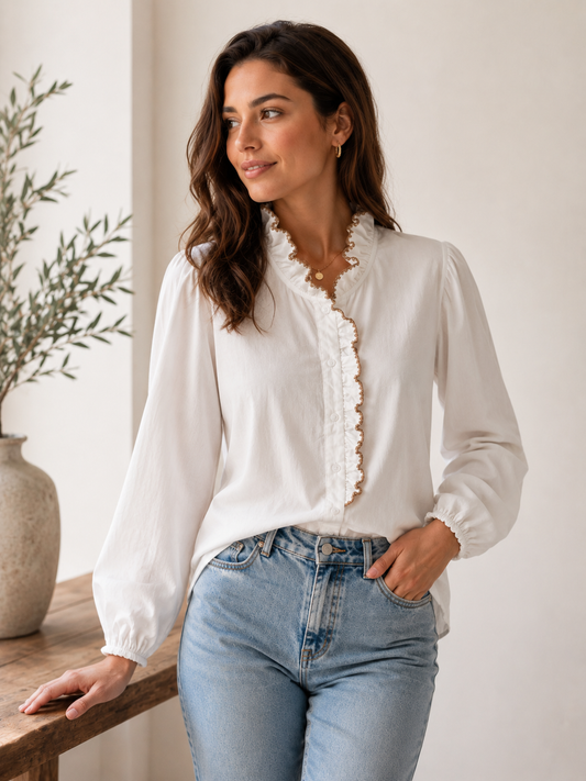 BLUSA NINA BLANCA