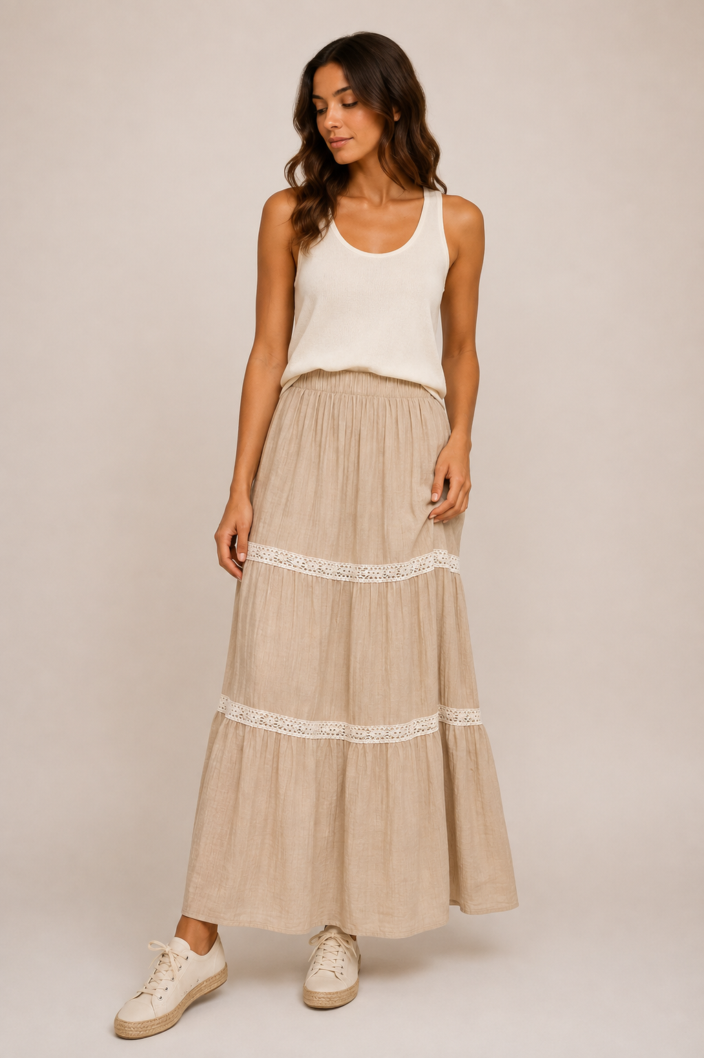 FALDA CON DETALLE