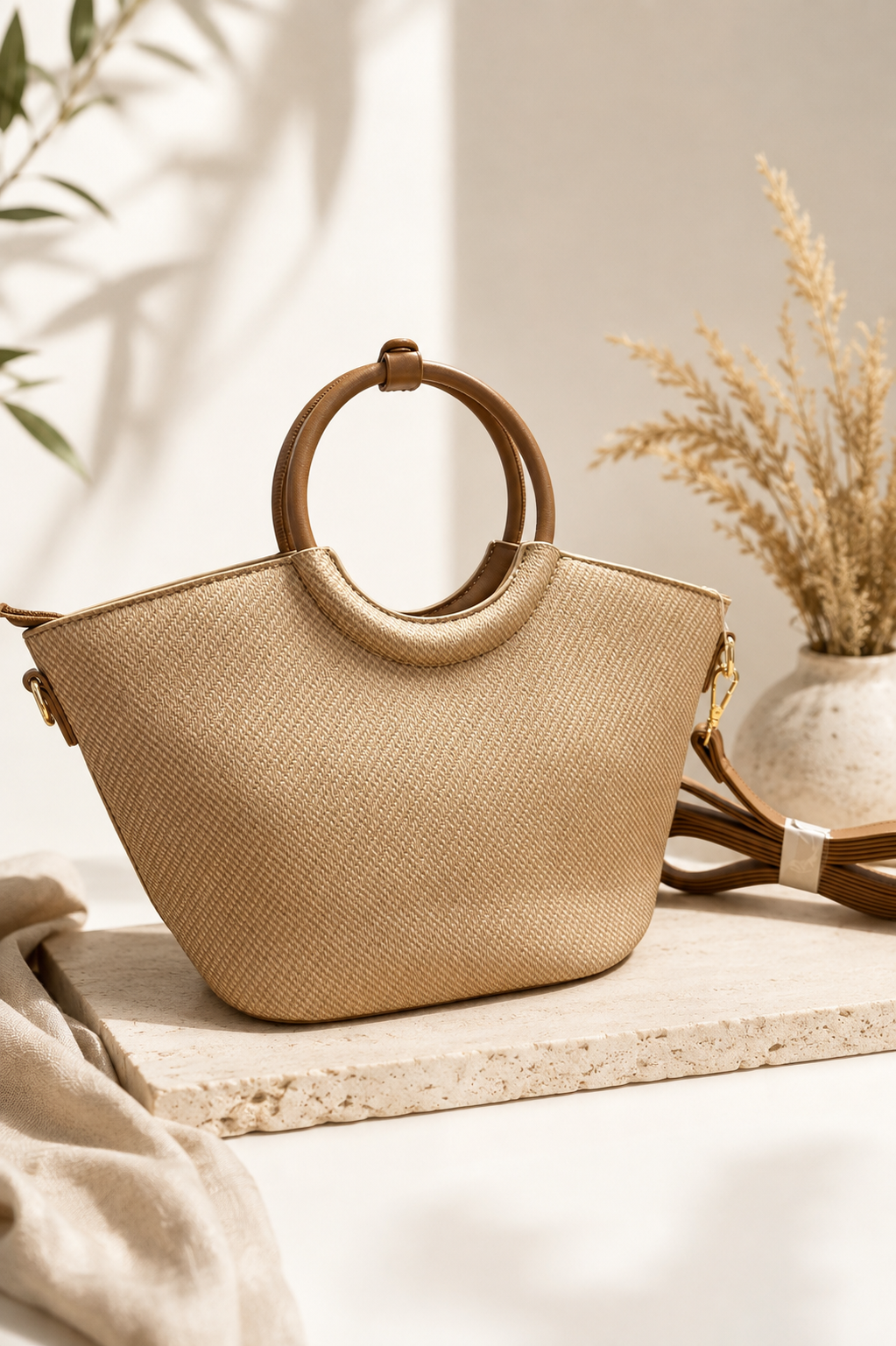 BOLSO COLOR TAUPE