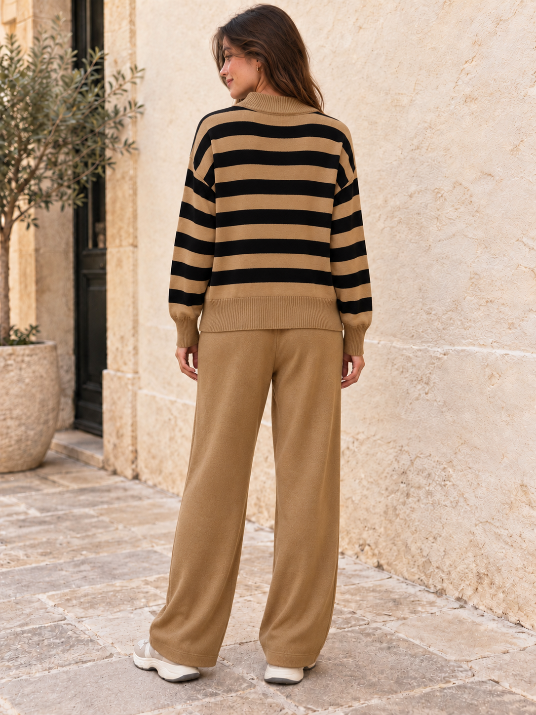 CONJUNTO DE PUNTO CUELLO SUBIDO