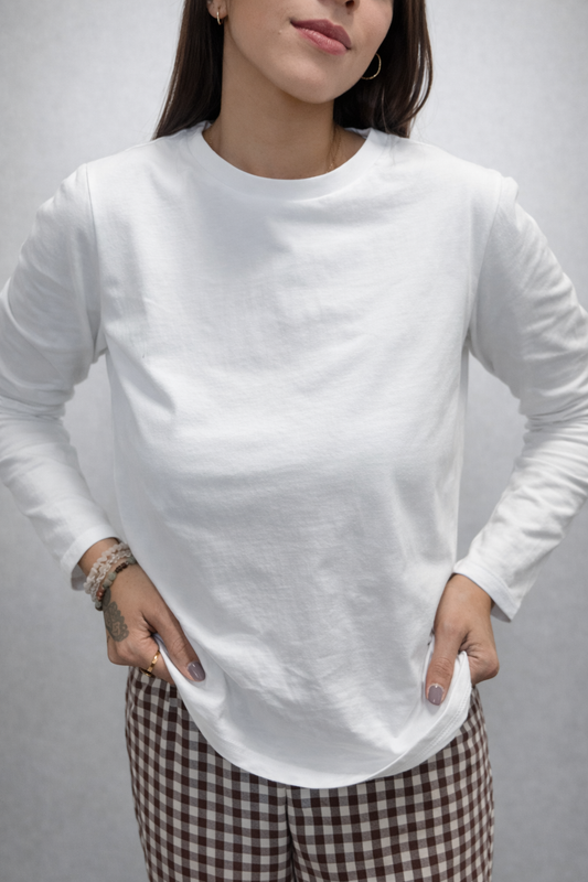 CAMISETA BASICA BLANCA