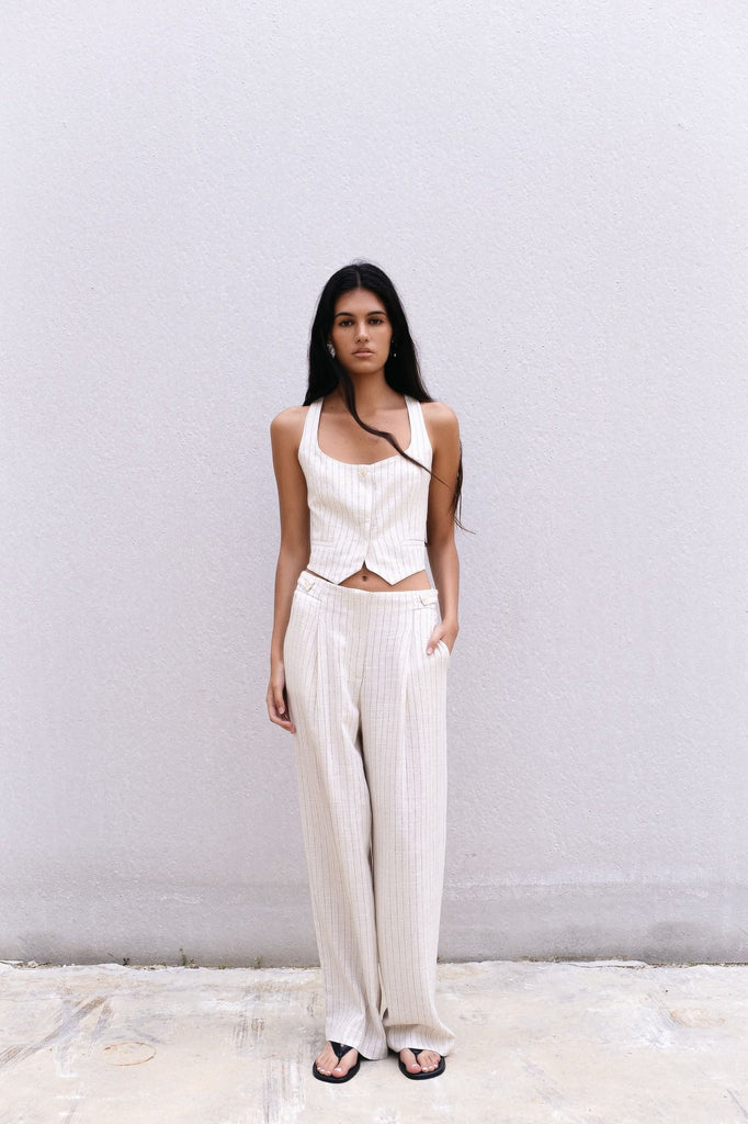 CHALECO LINO RAYA DIPLOMÁTICA