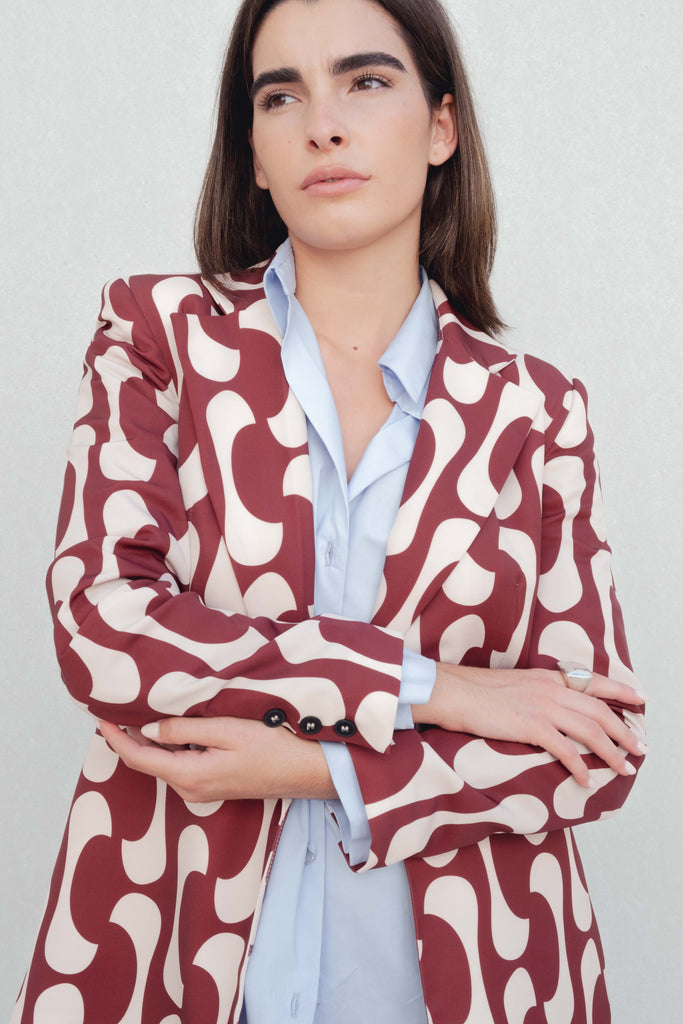 BLAZER ESTAMPADA