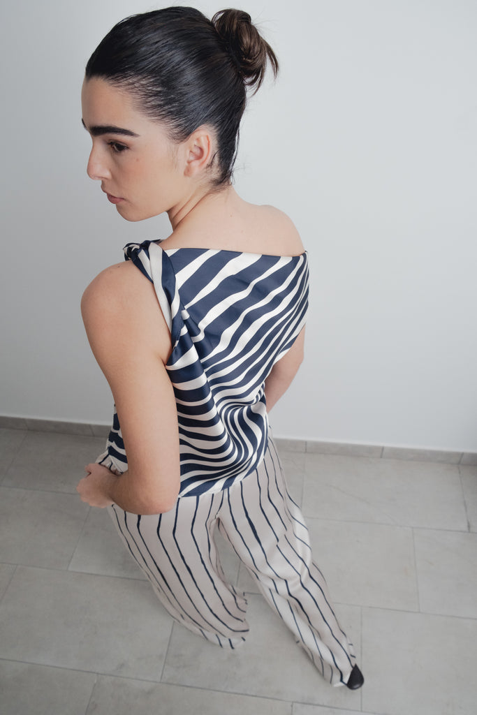 PANTALÓN FLUIDO RAYAS