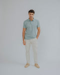 POLO BÁSICO REGULAR FIT VERDE