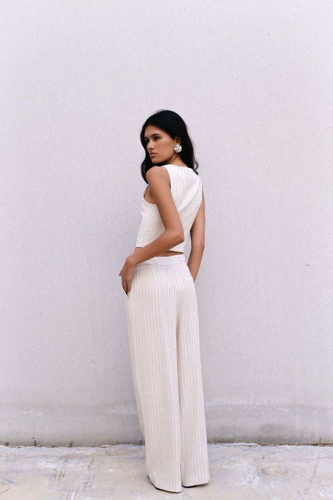 CHALECO LINO RAYA DIPLOMÁTICA