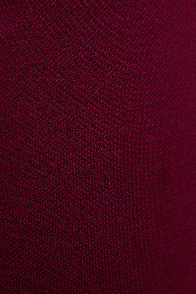 TOP CHALECO PUNTO TEXTURA BURDEOS